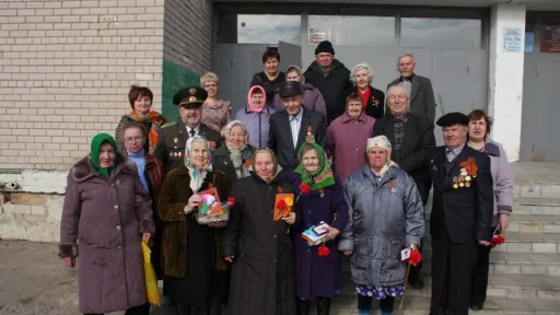 Вручение медалей к юбилею Победы. 2015 год.