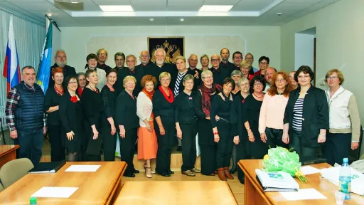 Встреча Главы с Бельгийским хором. 2015.