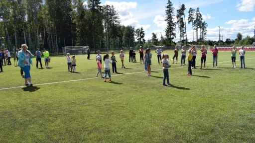День физкультурника в поселке Редкино. Август 2016 года.
