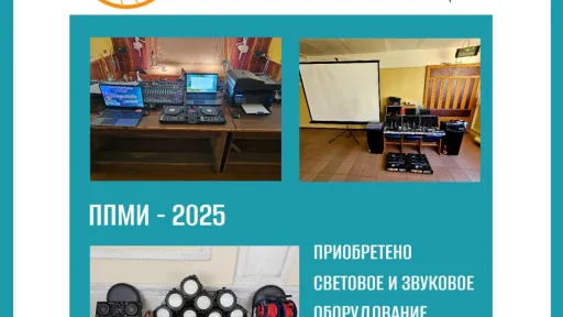 Световое и звуковое оборудование для Дома культуры села Селихово ППМИ 2025