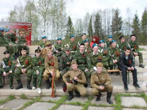 Митинг посвященный Дню Победы 6 мая 2011 года