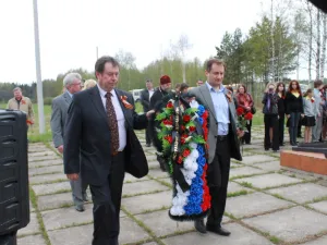 Митинг посвященный Дню Победы 6 мая 2011 года