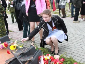 Митинг посвященный Дню Победы 6 мая 2011 года