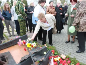 Митинг посвященный Дню Победы 6 мая 2011 года