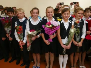 День знаний. 1 сентября. Конаковский район. 2012 год.