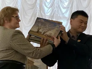 Торжественное мероприятие посвященное 90-летию писателя Валентина Сидорова. 2019