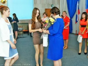 Вручение золотых медалей и знаков ГТО. Июнь 2016 год.